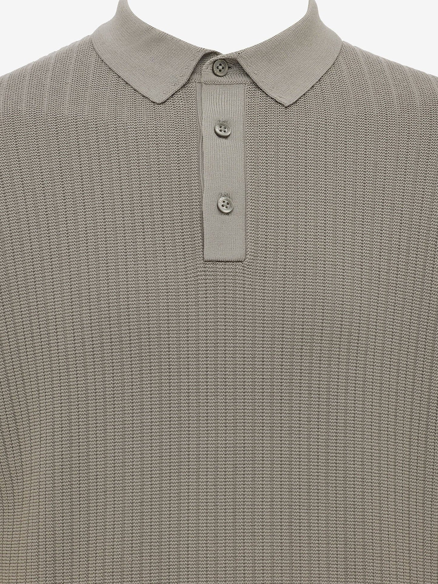 
                  
                    GENTILUOMO - 3 Button Tech Polo Taupe Truien Gentiluomo 
                  
                