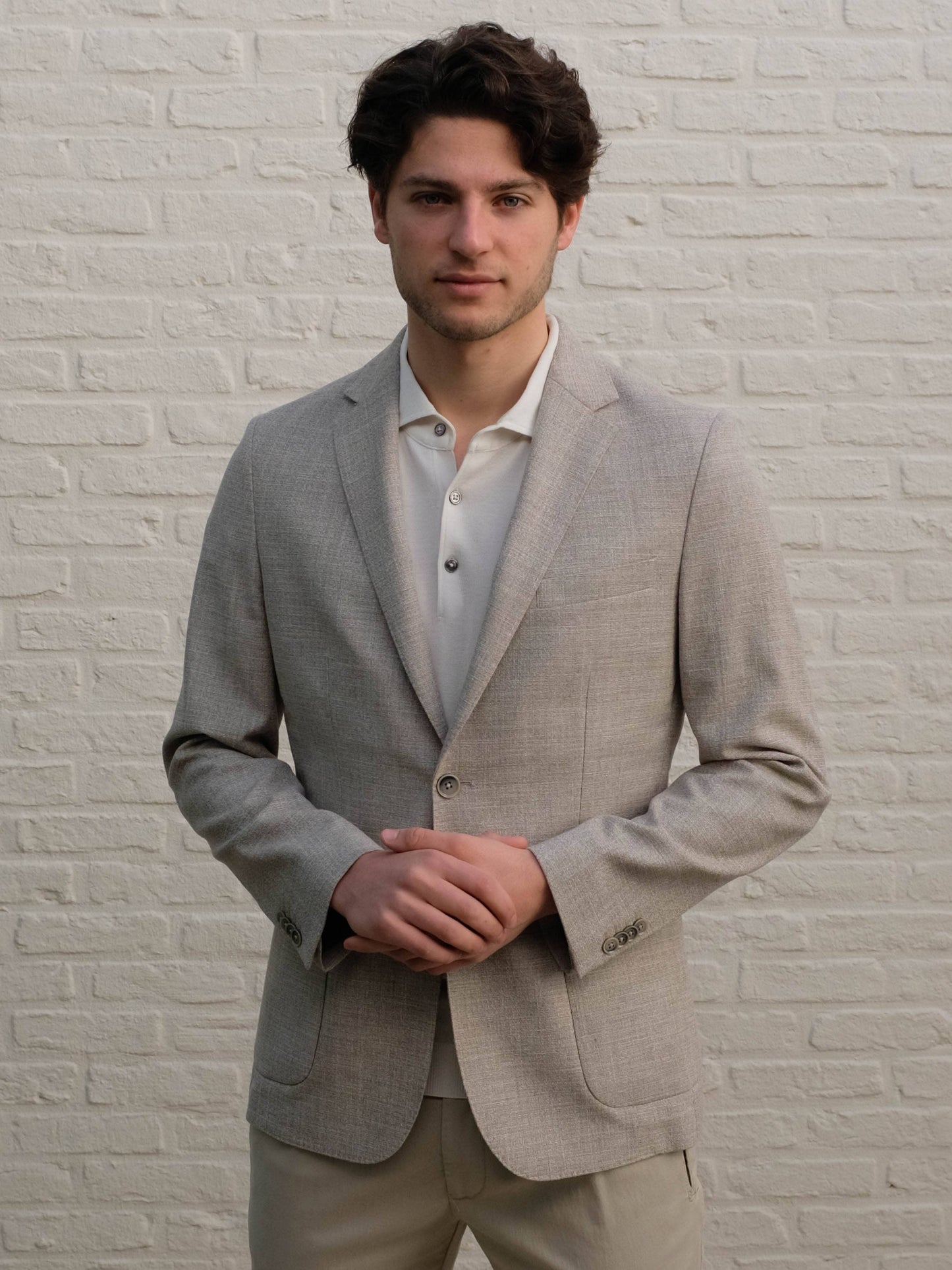 
                  
                    GENTILUOMO - Bergomi Blazer Marzotto Beige Blazers & kostuums Gentiluomo 
                  
                