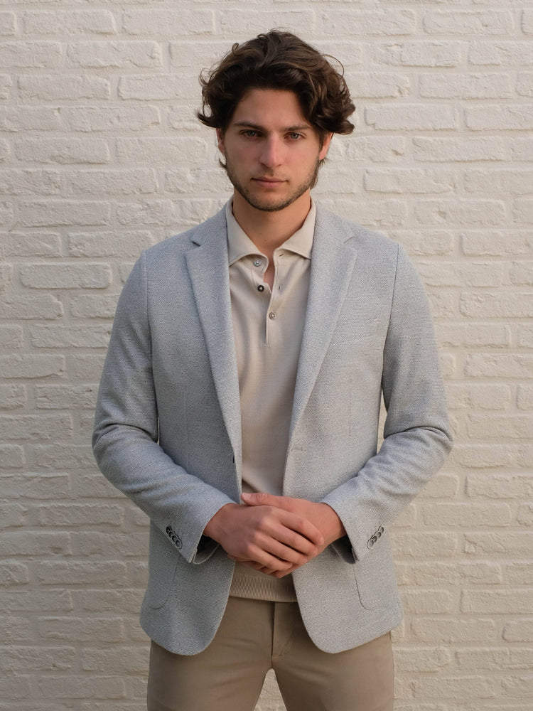 
                  
                    GENTILUOMO - Blazer Bergomi Stretch Grijs Blazers & kostuums Gentiluomo 
                  
                