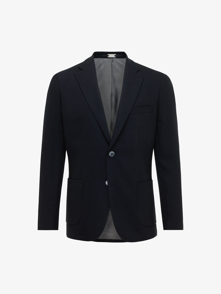 GENTILUOMO - Blazer Wol Stretch Donkerblauw Blazers & kostuums Gentiluomo 