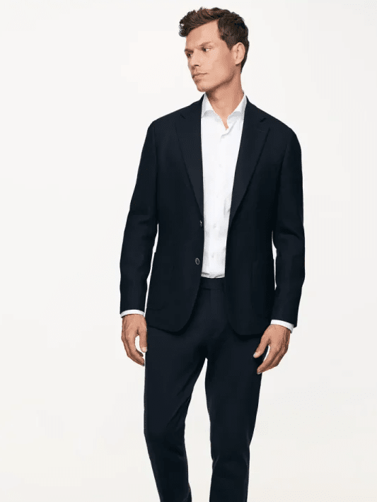 
                  
                    GENTILUOMO - Blazer Wol Stretch Donkerblauw Blazers & kostuums Gentiluomo 
                  
                