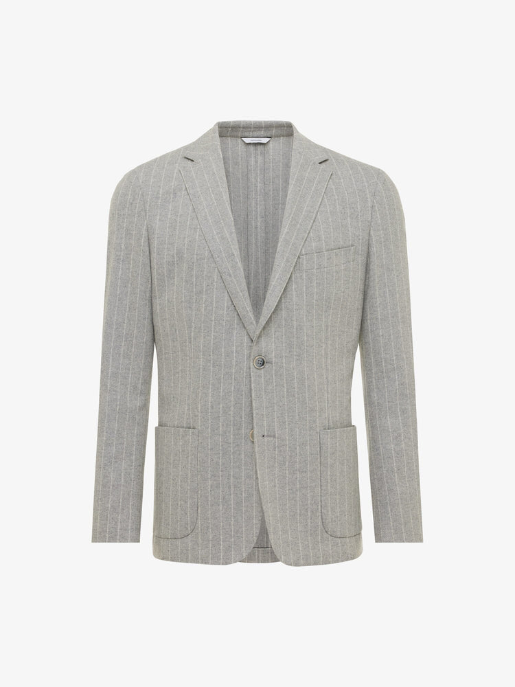 GENTILUOMO - Blazer Wol Stretch Lichtgrijs Blazers & kostuums Gentiluomo 