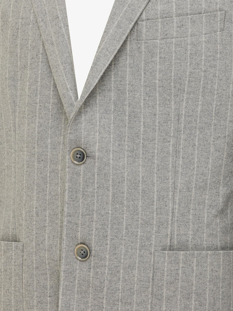 GENTILUOMO - Blazer Wol Stretch Lichtgrijs Blazers & kostuums Gentiluomo 