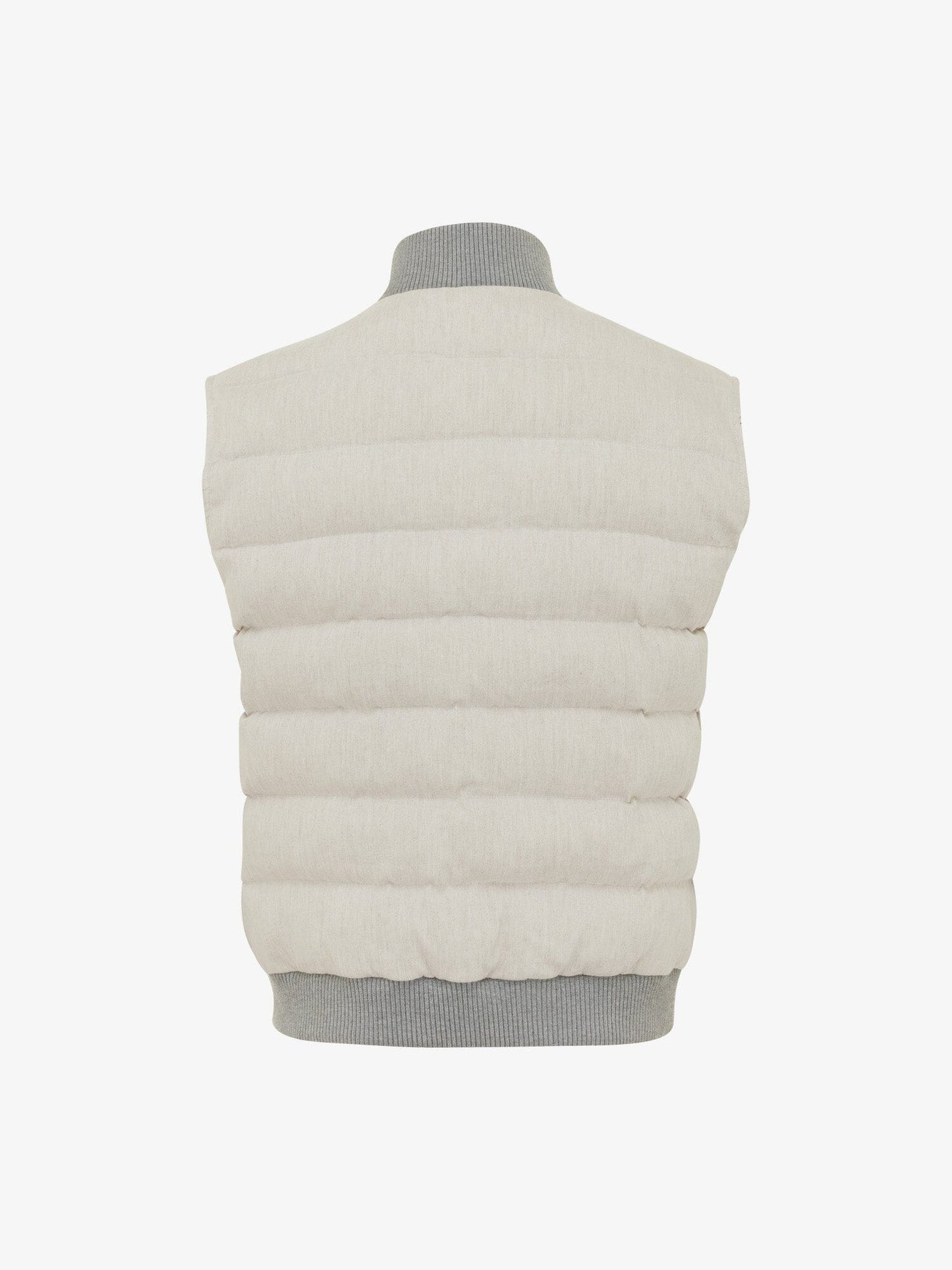 GENTILUOMO - Bodywarmer Beige/Grijs Jassen Gentiluomo 