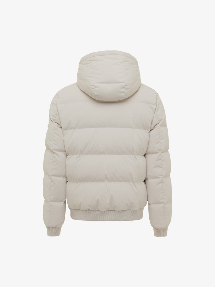 GENTILUOMO - Bomber Jacket Wool Beige Jassen Gentiluomo 