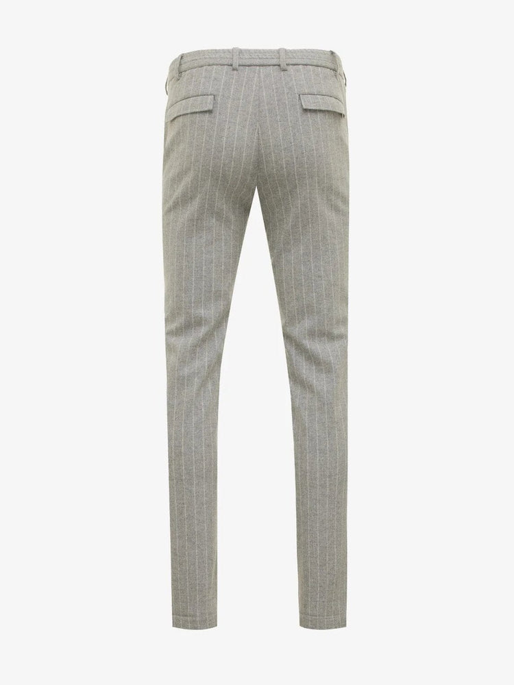 
                  
                    GENTILUOMO - Broek Stretch Wol Lichtgrijs Broeken Gentiluomo 
                  
                