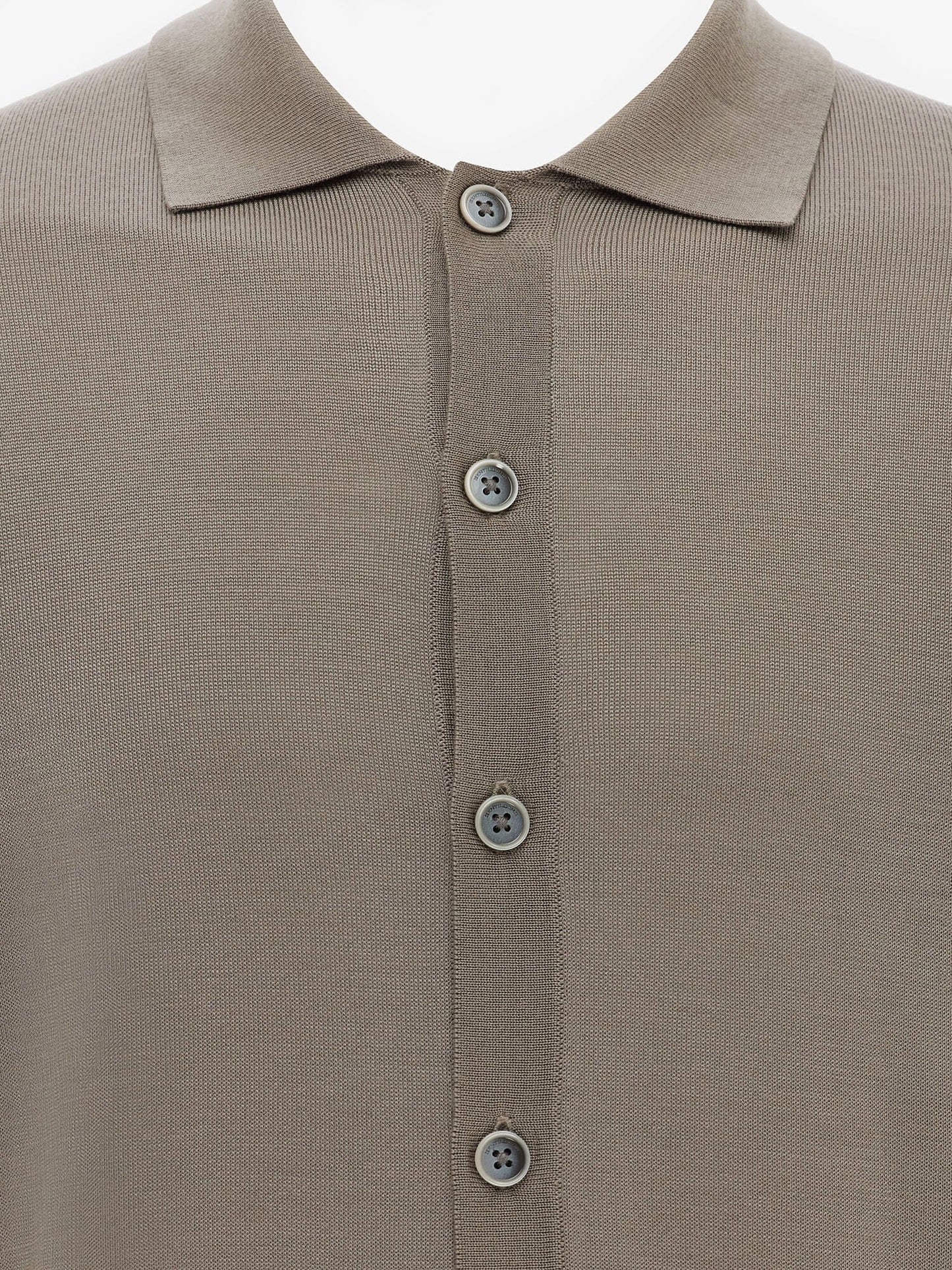 
                  
                    GENTILUOMO - Button Cardigan Taupe Truien Gentiluomo 
                  
                