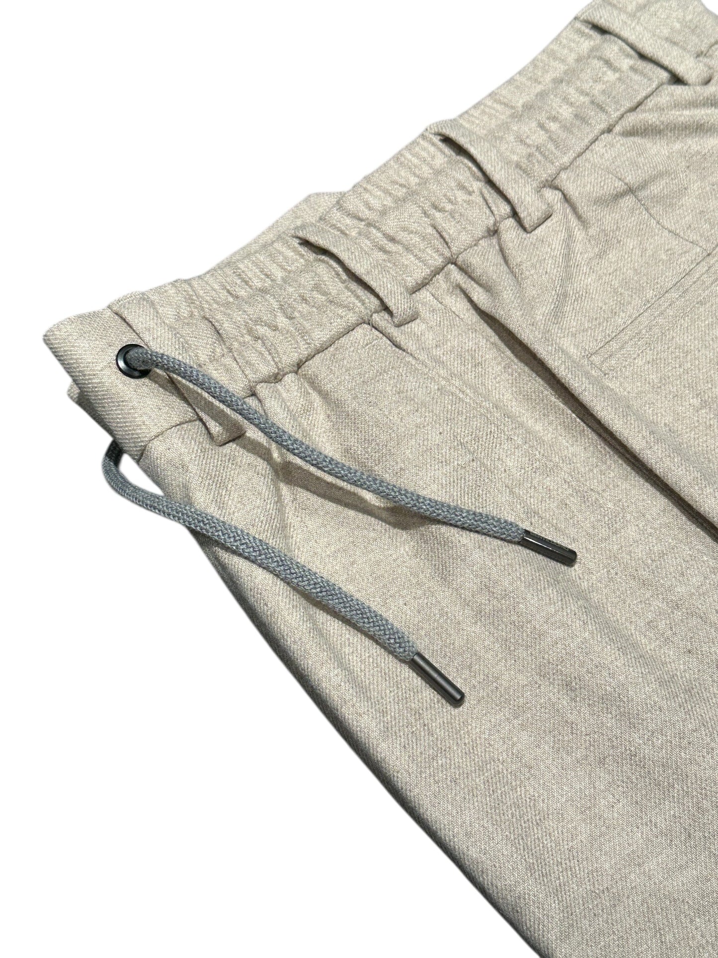 GENTILUOMO - Cargo Gulia Wool Beige Broeken Gentiluomo 