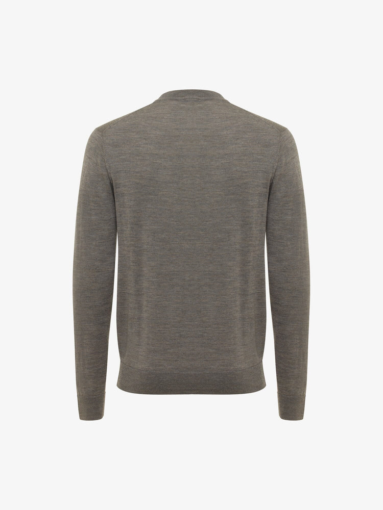 
                  
                    GENTILUOMO - Clean Rondneck Merino Taupe Truien Gentiluomo 
                  
                