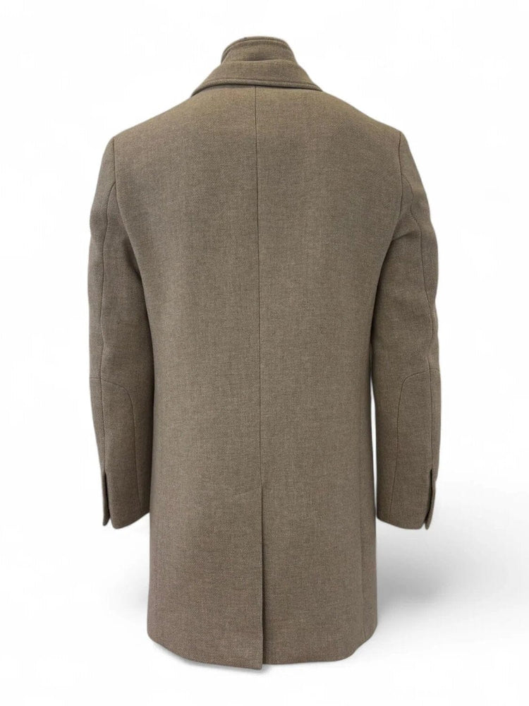 GENTILUOMO - Coat Moreno Taupe Jassen Gentiluomo 