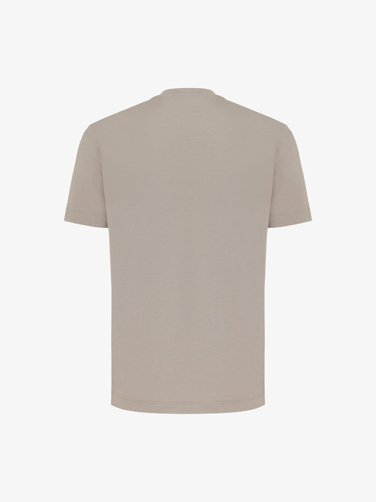 
                  
                    GENTILUOMO - Gemerceriseerd Katoen T-Shirt Beige T-shirts Gentiluomo 
                  
                
