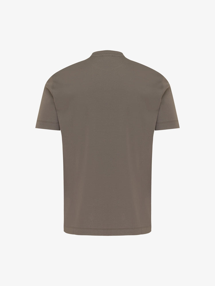 
                  
                    GENTILUOMO - Gemerceriseerd Katoen T-Shirt Taupe T-shirts Gentiluomo 
                  
                