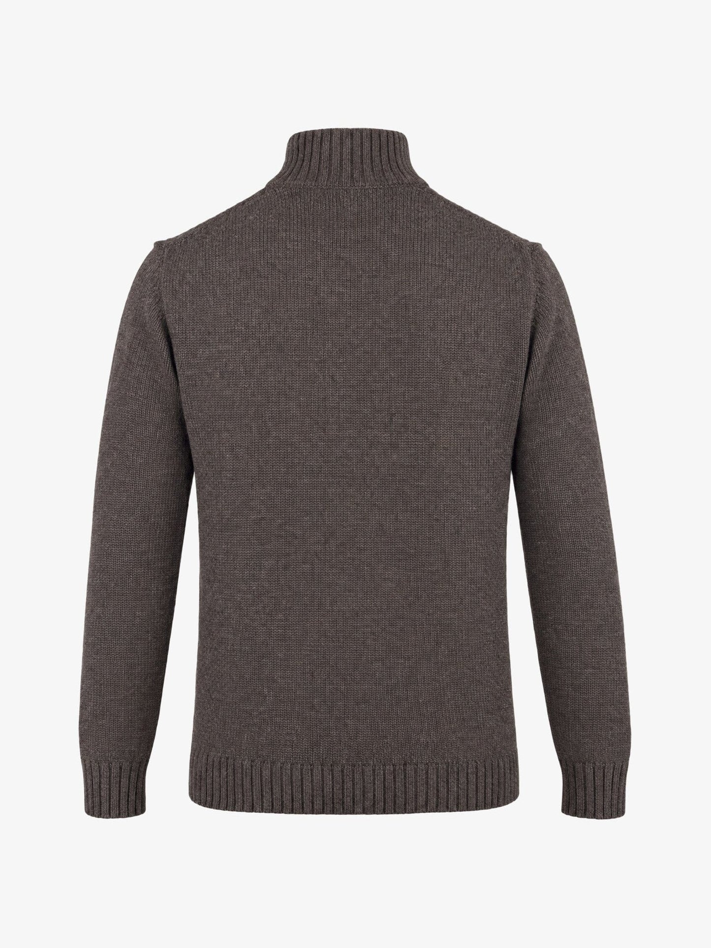 
                  
                    GENTILUOMO - Geruiten Cable Turtleneck Wool Bruin Truien Gentiluomo 
                  
                