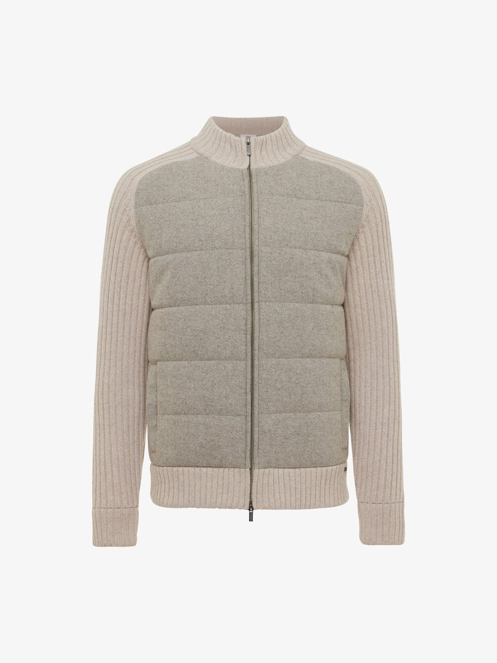 GENTILUOMO - Gold Padded Jasje Beige Truien Gentiluomo 