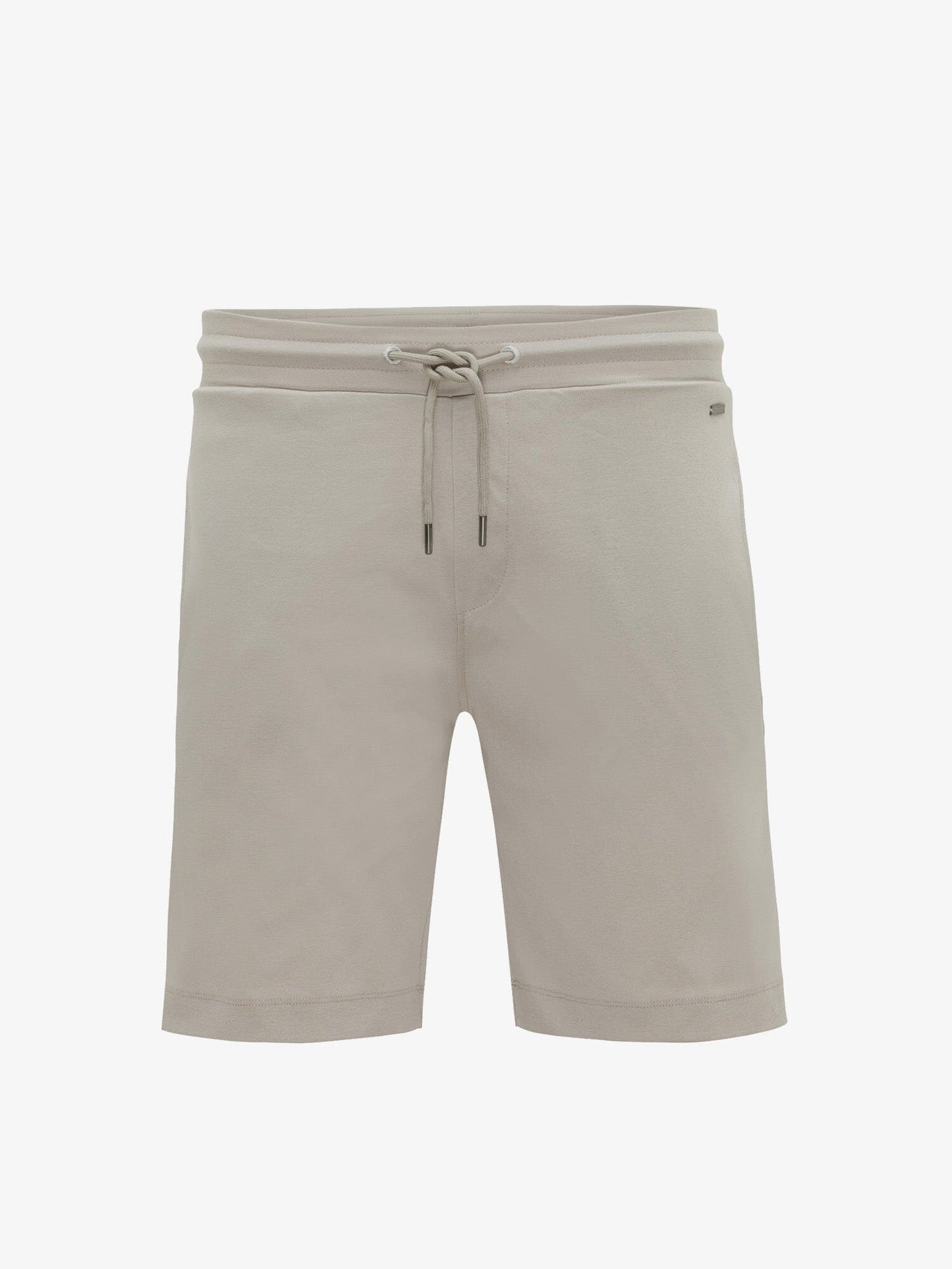 GENTILUOMO - Gold Short Gemerceriseerd Katoen Beige Shorts Gentiluomo 