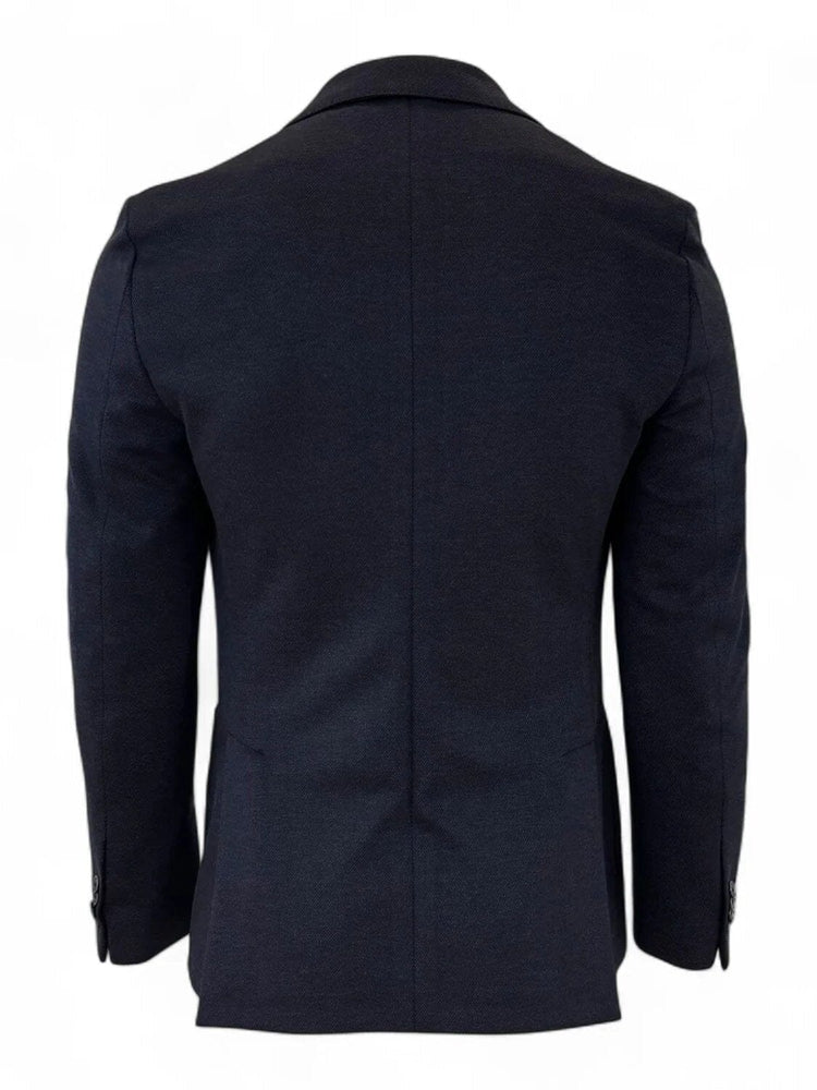 GENTILUOMO - Gold Stretch Blazer Blauw Blazers & kostuums Gentiluomo 
