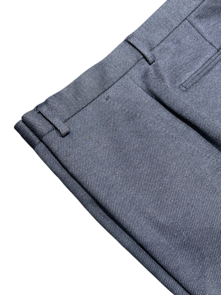 GENTILUOMO - Gold Stretch Broek Blauw Broeken Gentiluomo 