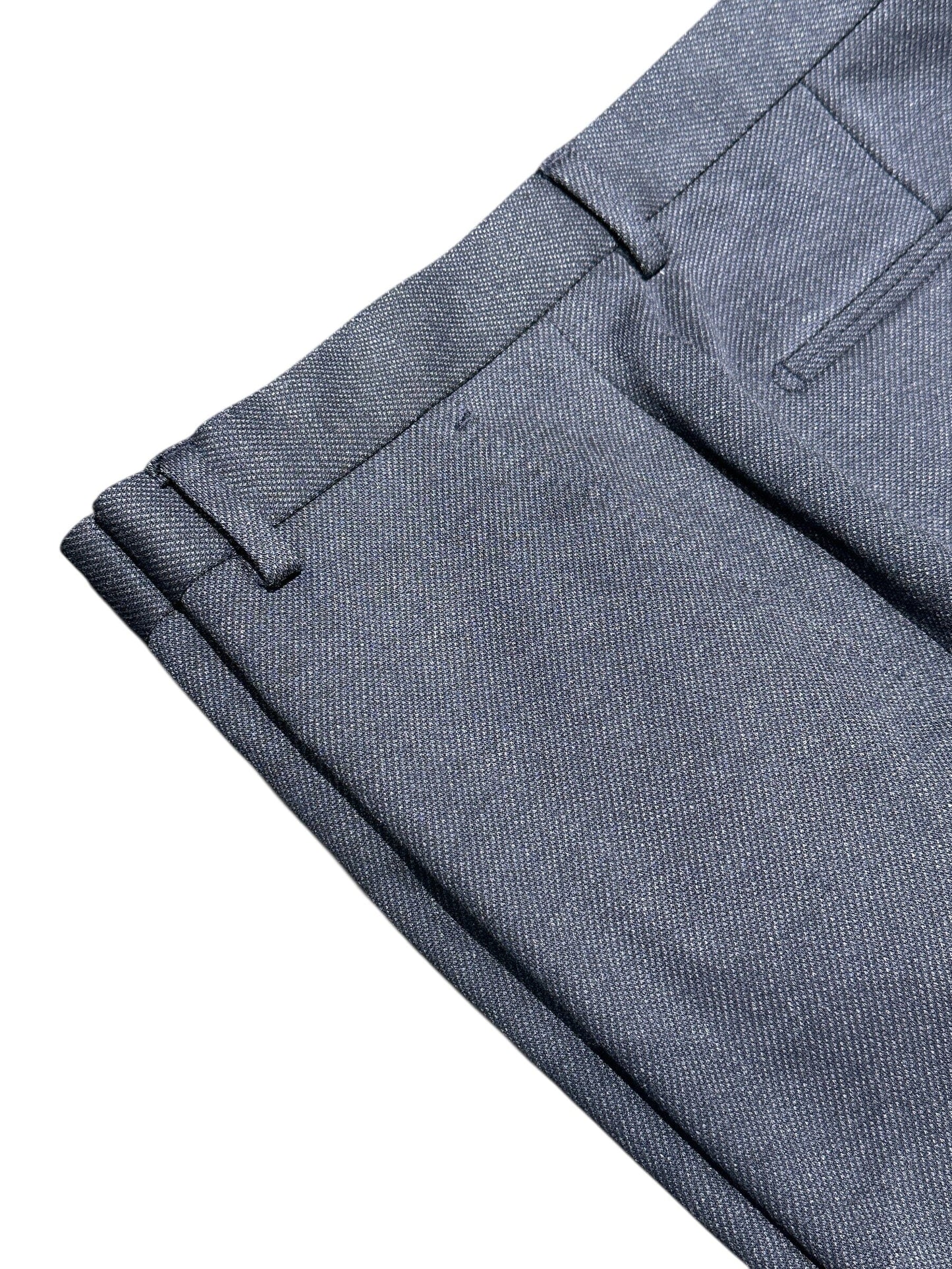 GENTILUOMO - Gold Stretch Broek Blauw Broeken Gentiluomo 