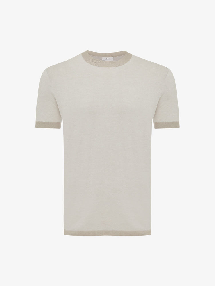 GENTILUOMO - Gold T-Shirt Lichtbeige Truien Gentiluomo 