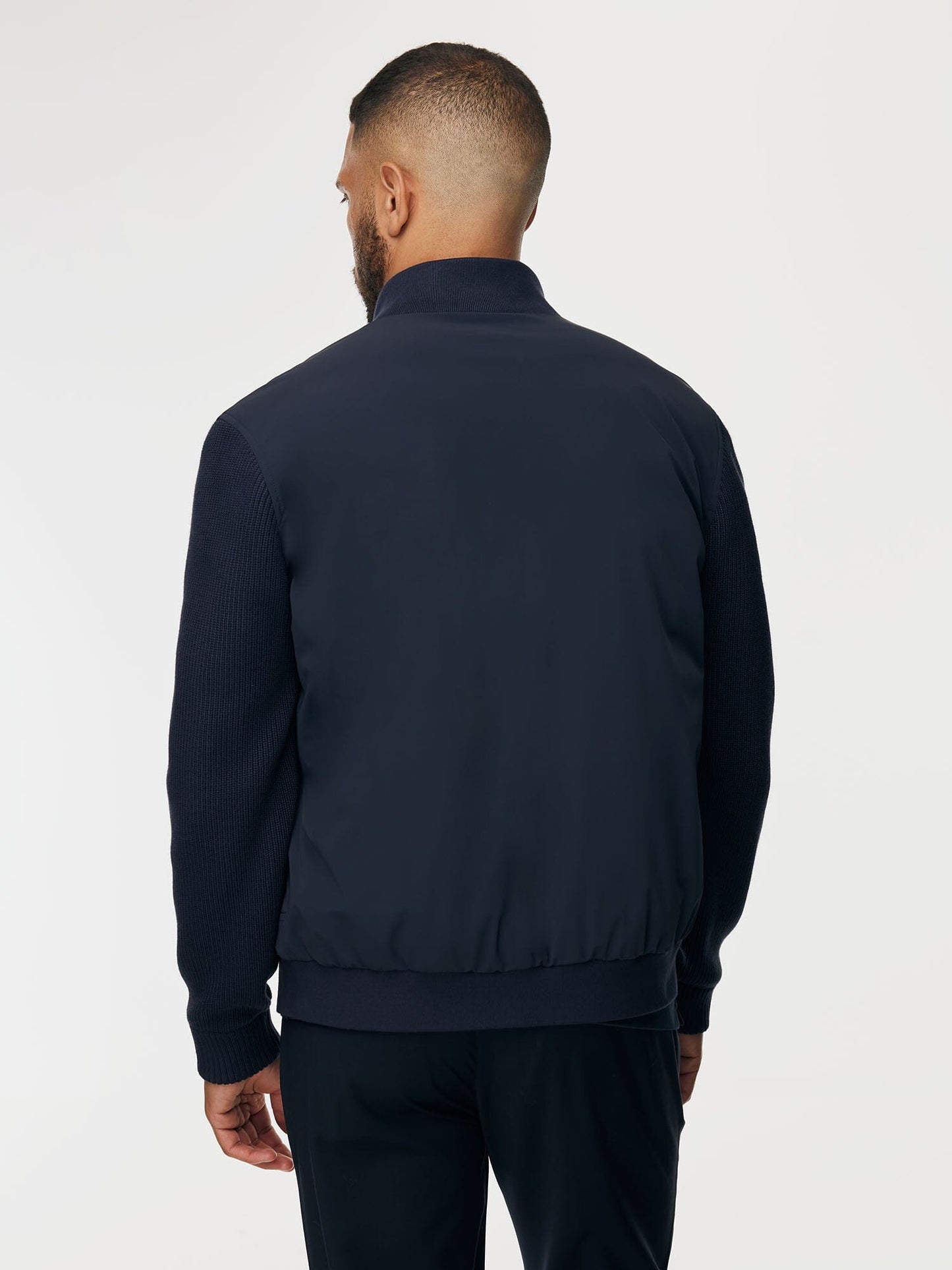 
                  
                    GENTILUOMO - Jack Bragaz Wol Nylon Donkerblauw Jassen Gentiluomo 
                  
                
