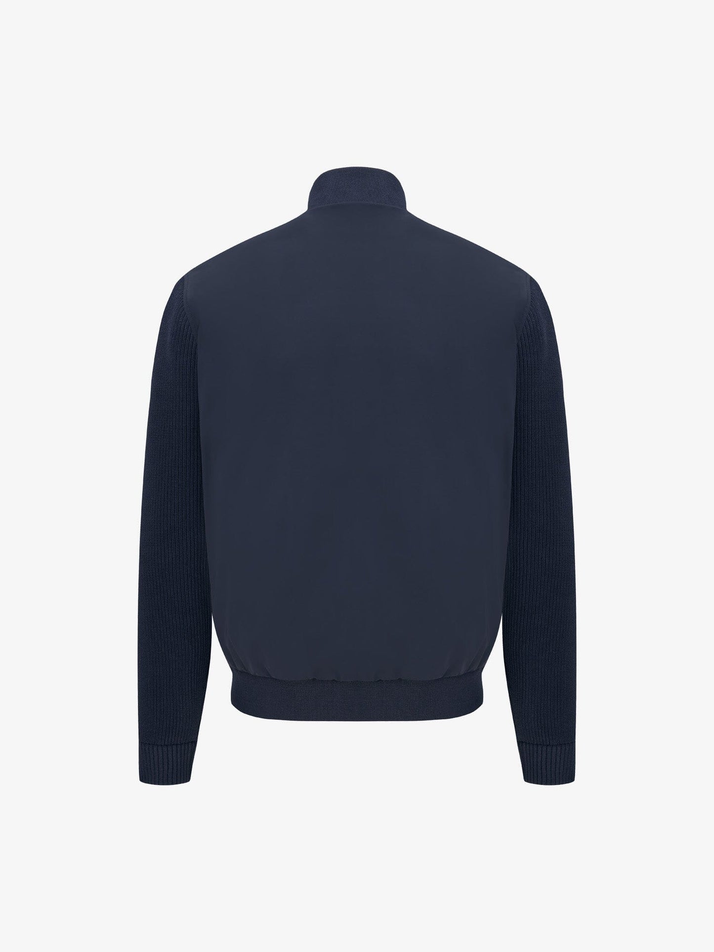 
                  
                    GENTILUOMO - Jack Bragaz Wol Nylon Donkerblauw Jassen Gentiluomo 
                  
                