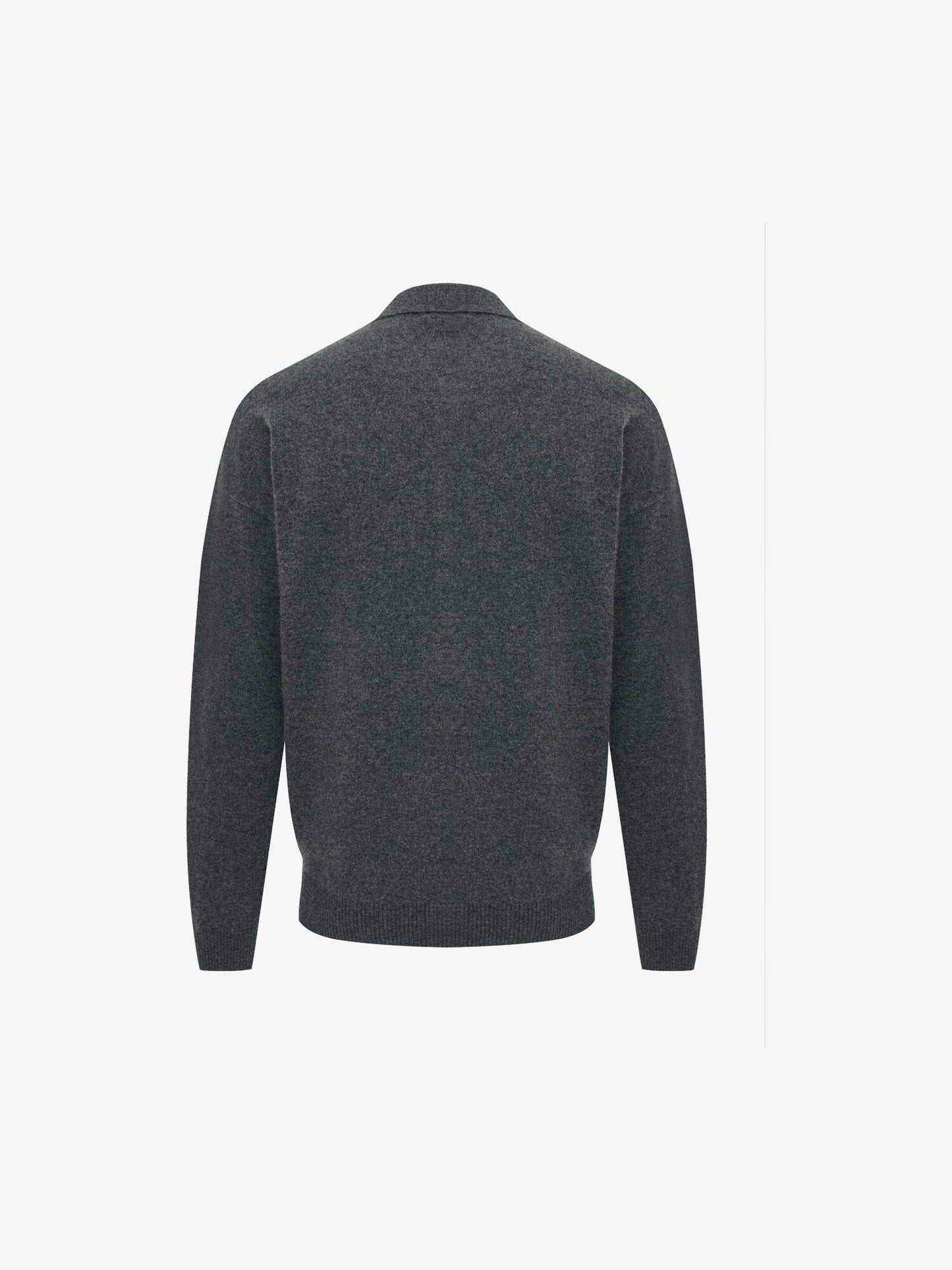
                  
                    GENTILUOMO - Longsleeve Button Polo Donkergrijs Wool Cashmere Truien Gentiluomo 
                  
                