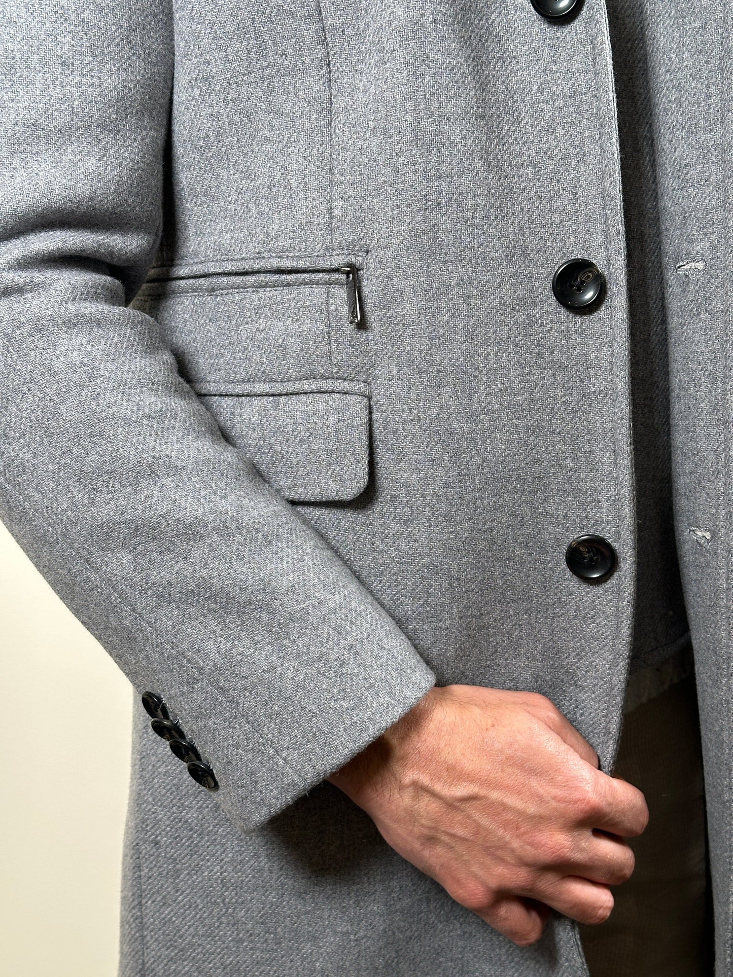
                  
                    GENTILUOMO - Manteco Wool Moreno Jas Grijs Jassen Gentiluomo 
                  
                