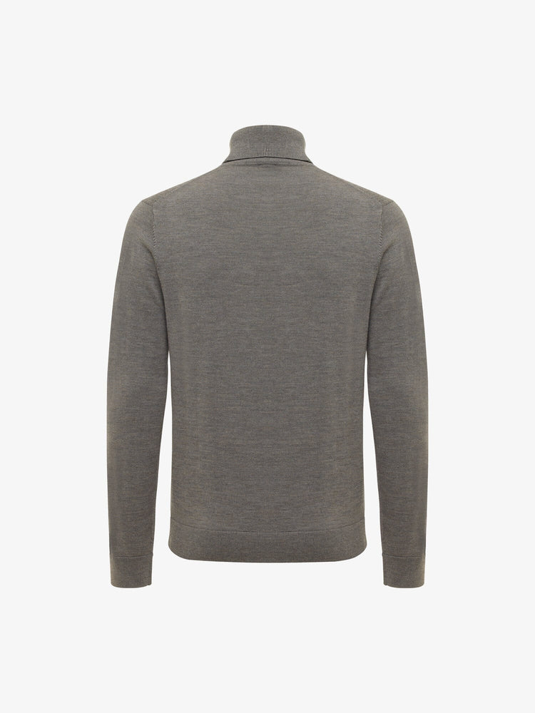 
                  
                    GENTILUOMO - Merino Kabelmotief Rolkraag Taupe Truien Gentiluomo 
                  
                