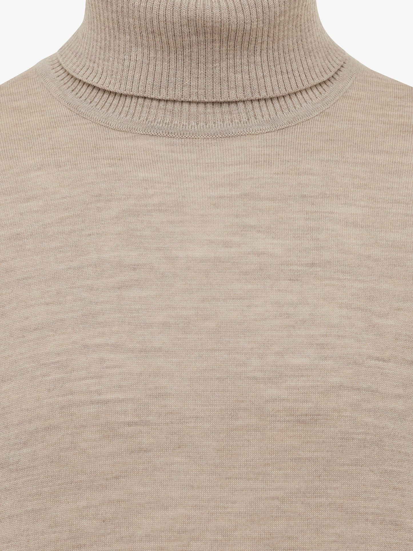 GENTILUOMO - Merino Rolkraag Beige Truien Gentiluomo 