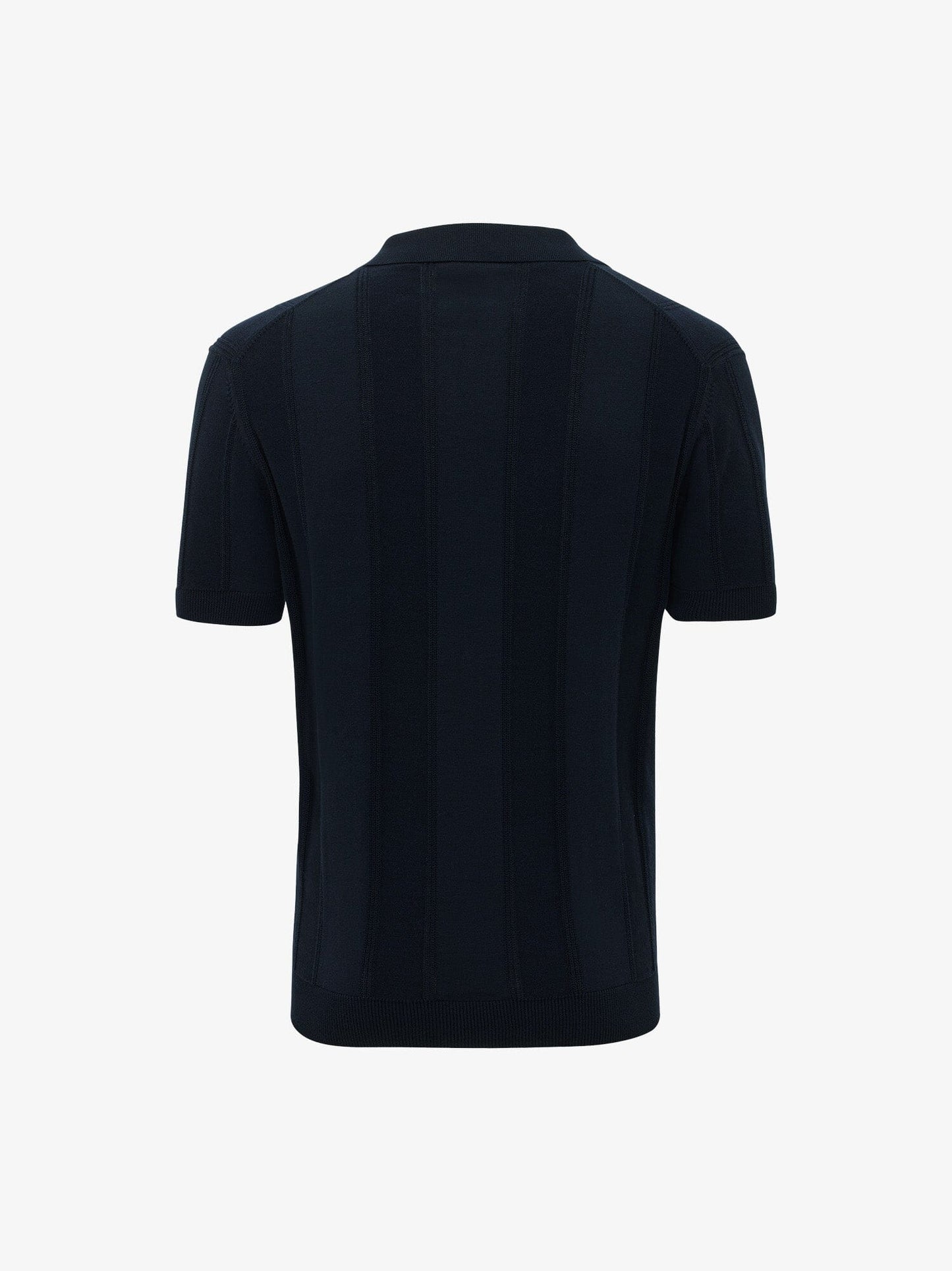 
                  
                    GENTILUOMO - Open Collar Polo Donkerblauw Polo's Gentiluomo 
                  
                
