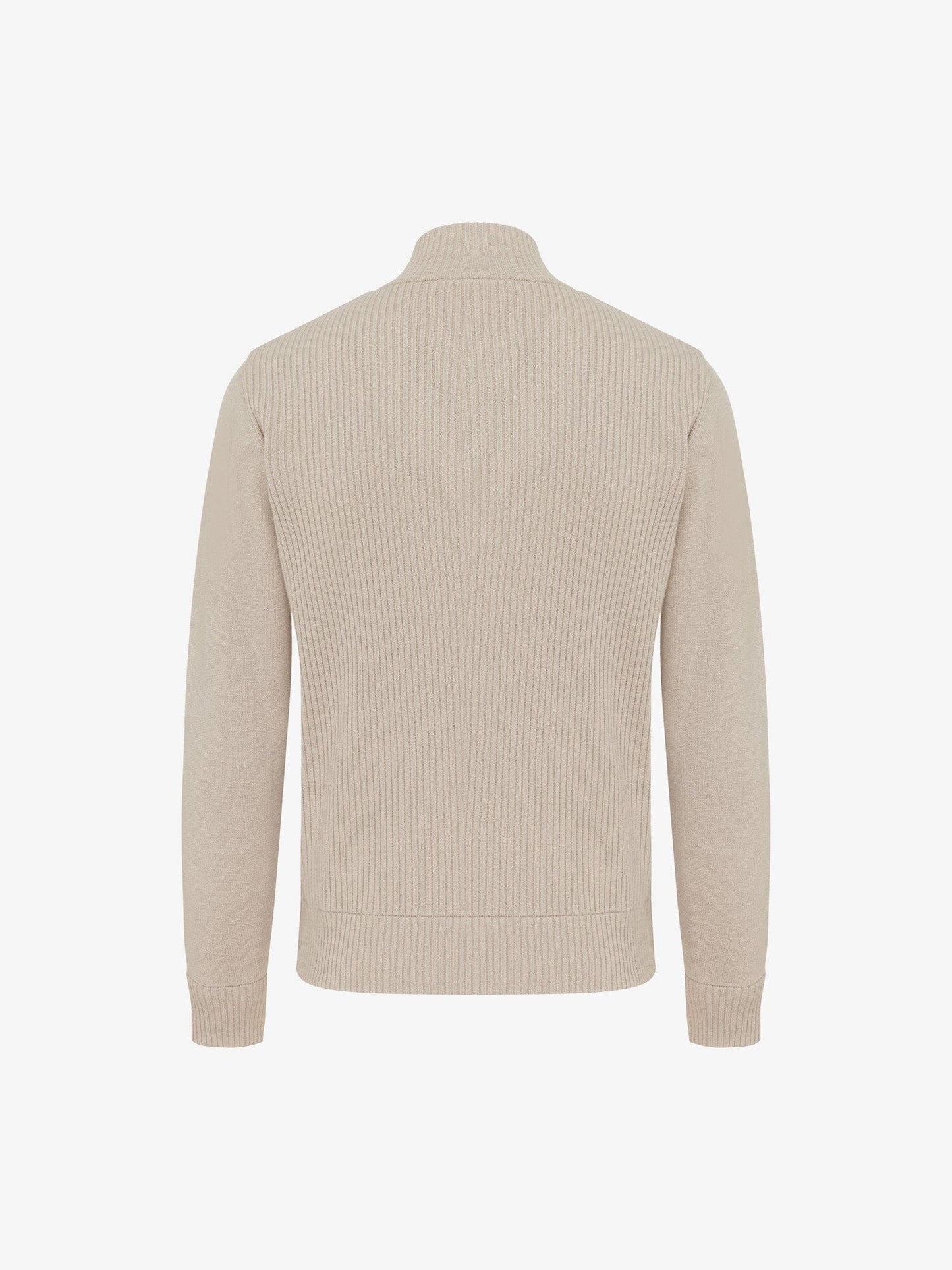
                  
                    GENTILUOMO - Padded Jasje Beige Truien Gentiluomo 
                  
                