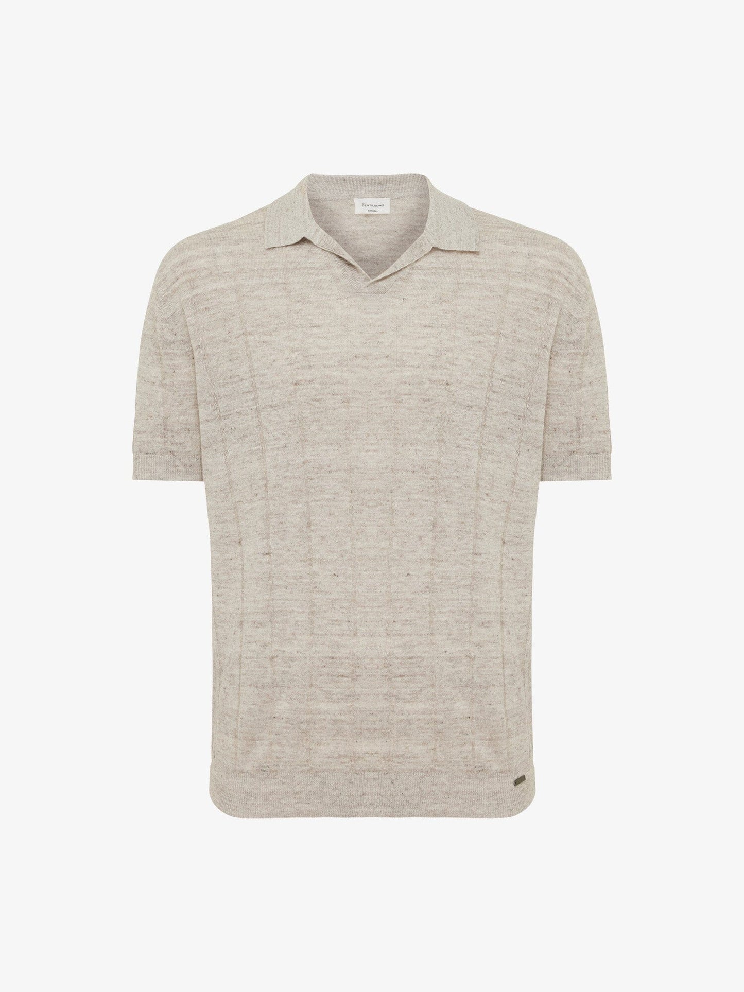 GENTILUOMO - Polo Linnen Beige Polo's Gentiluomo 