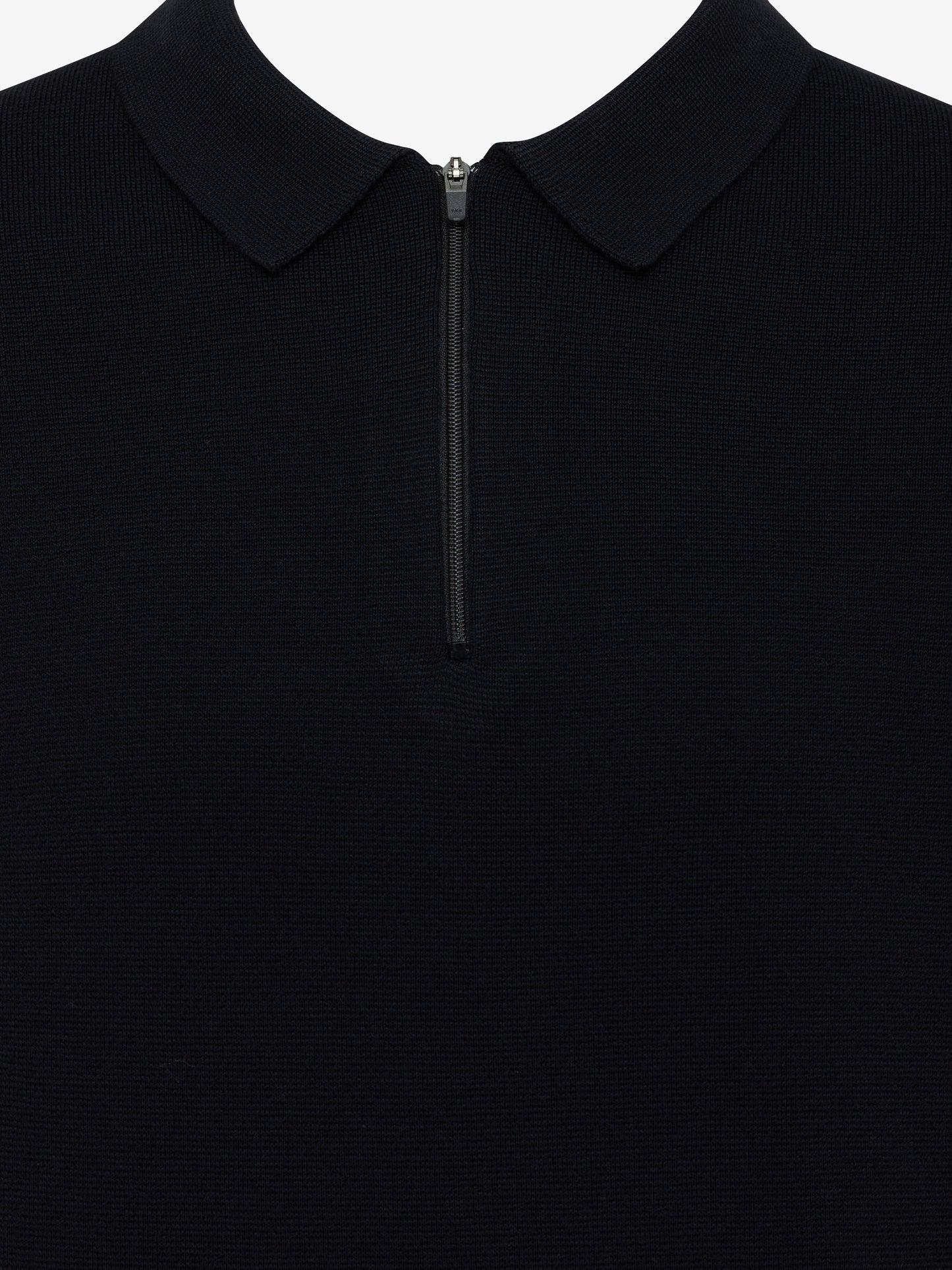 GENTILUOMO - Polo Zip Sweater Merino Navy Truien Gentiluomo 