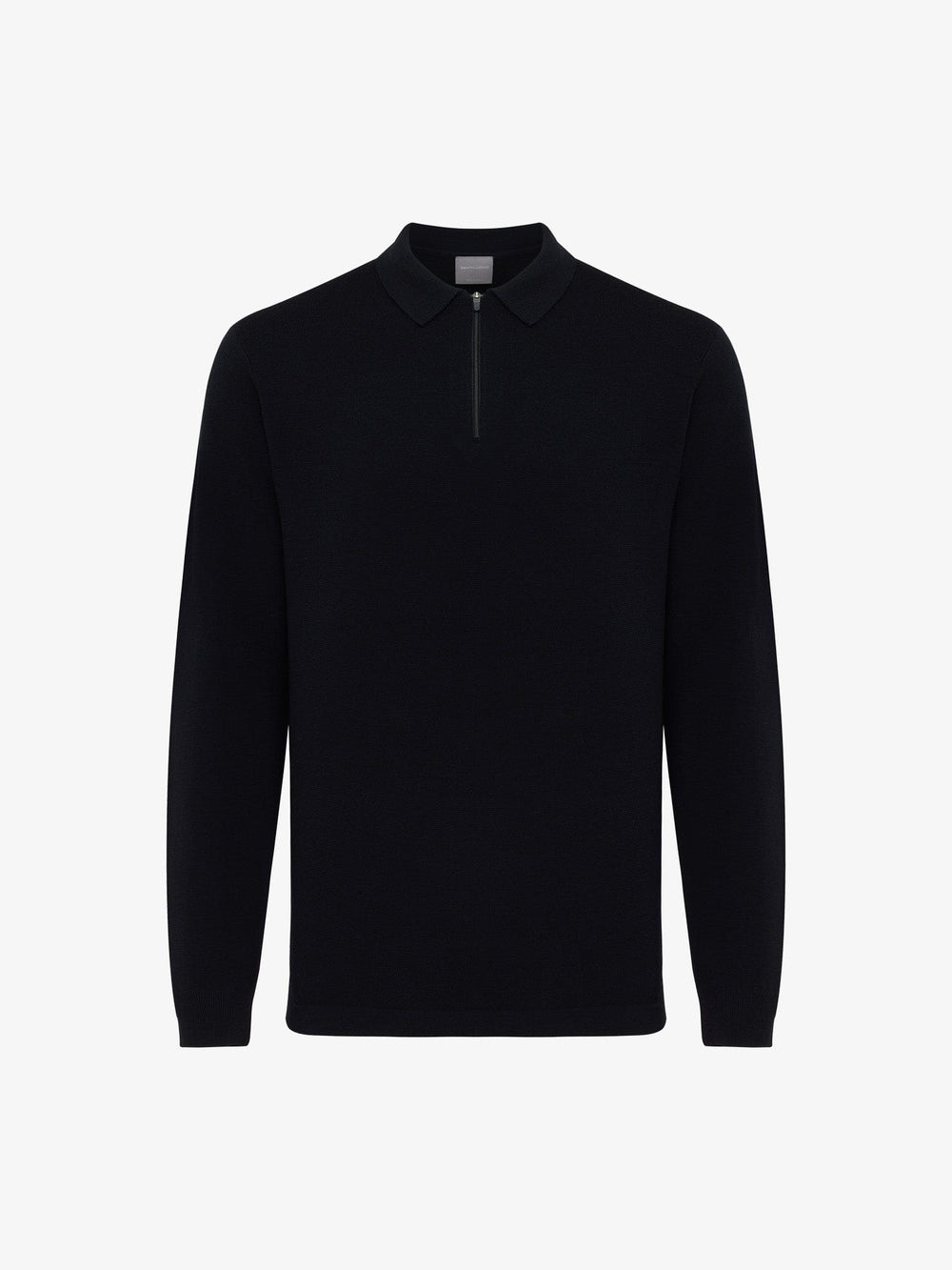 GENTILUOMO - Polo Zip Sweater Merino Navy Truien Gentiluomo 