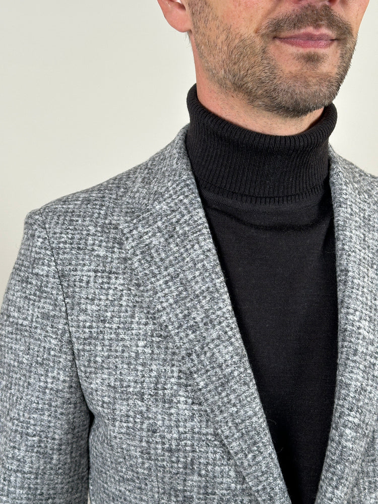 GENTILUOMO - Stretch Wool Blazer Grijs Blazers & kostuums Gentiluomo 