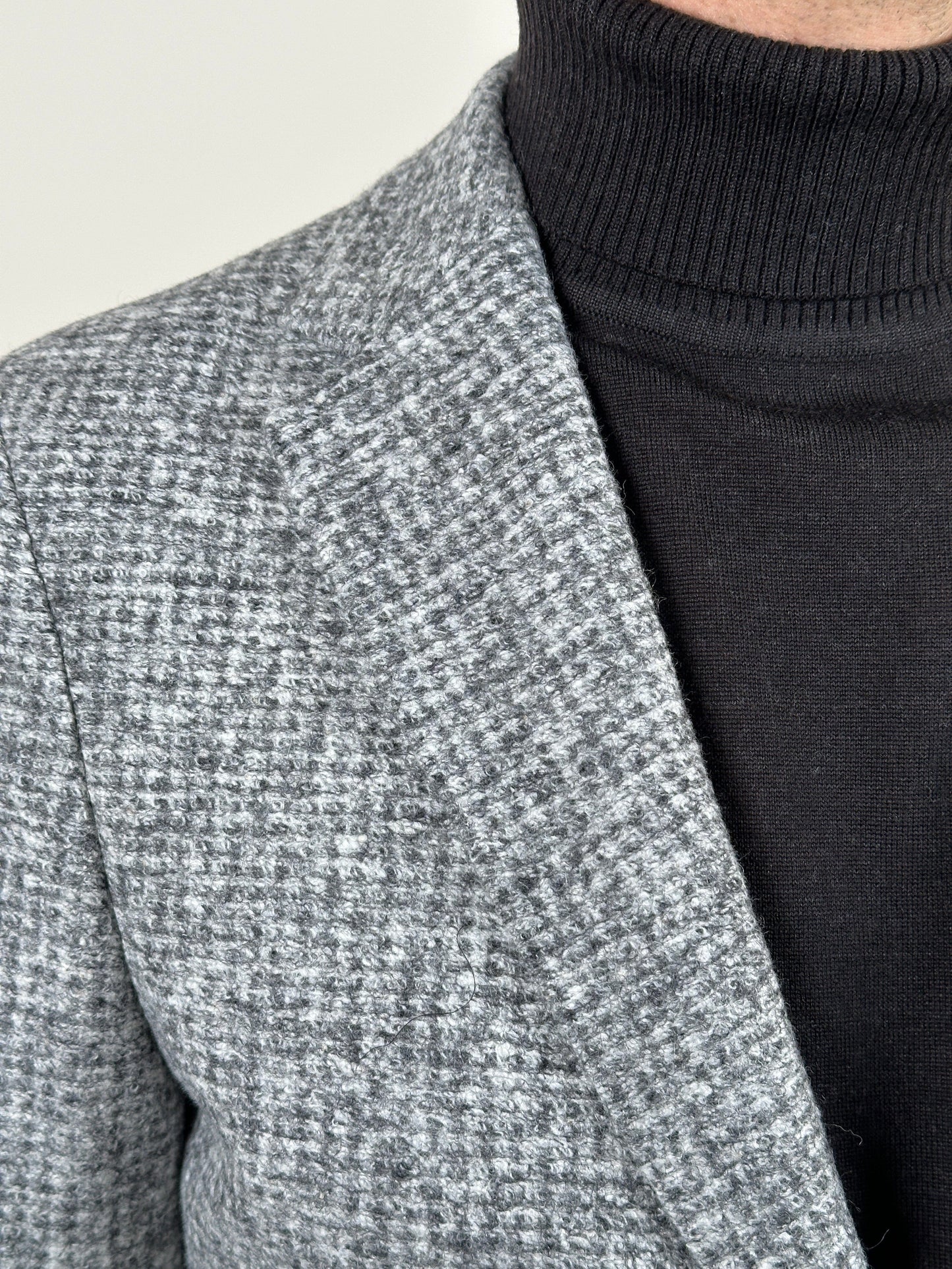 
                  
                    GENTILUOMO - Stretch Wool Blazer Grijs Blazers & kostuums Gentiluomo 
                  
                