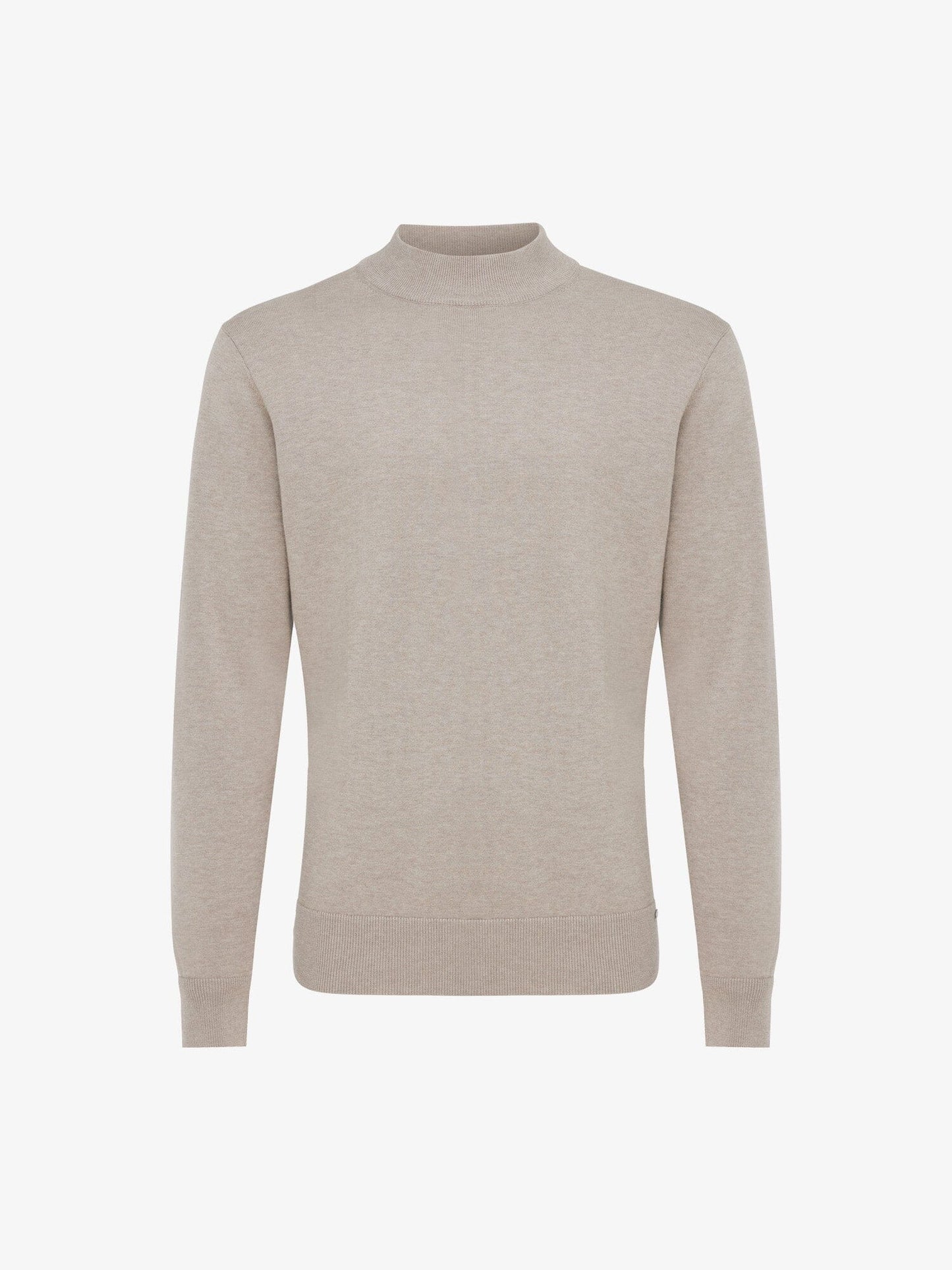 
                  
                    GENTILUOMO - Turtleneck Cotton Beige Truien Gentiluomo 
                  
                