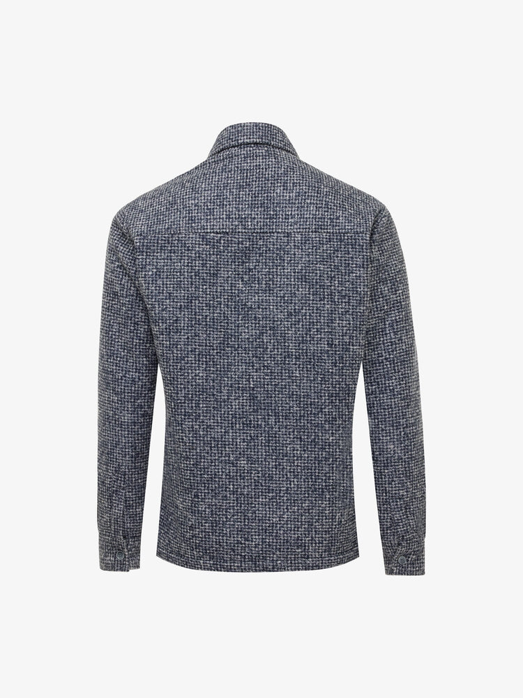 
                  
                    GENTILUOMO - Wollen Overshirt Donkerblauw Blazers & kostuums Gentiluomo 
                  
                