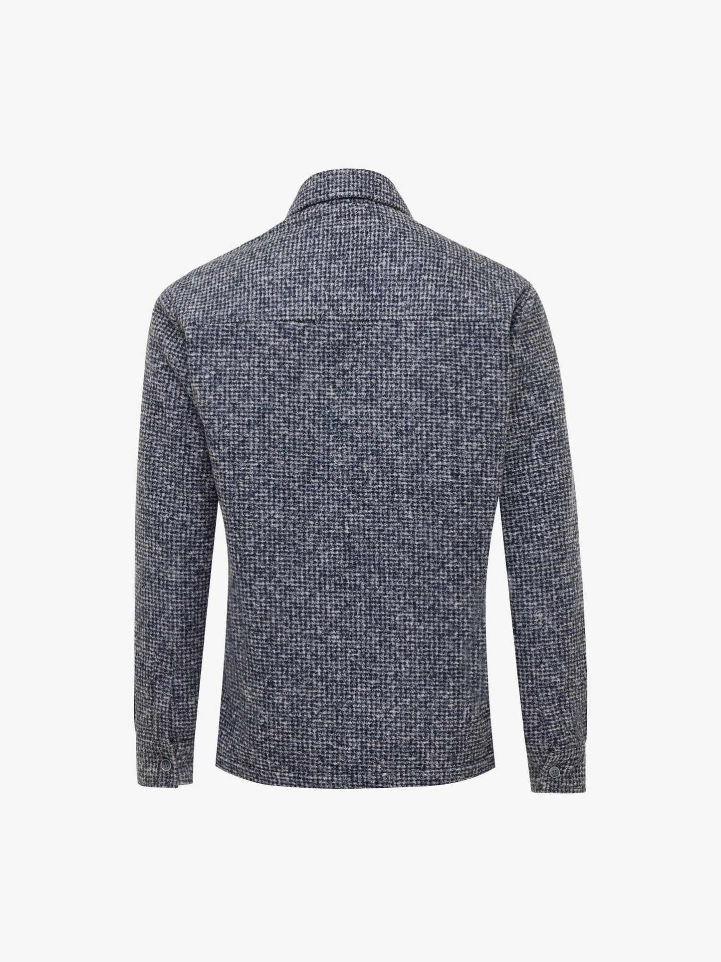 
                  
                    GENTILUOMO - Wollen Overshirt Donkerblauw Blazers & kostuums Gentiluomo 
                  
                