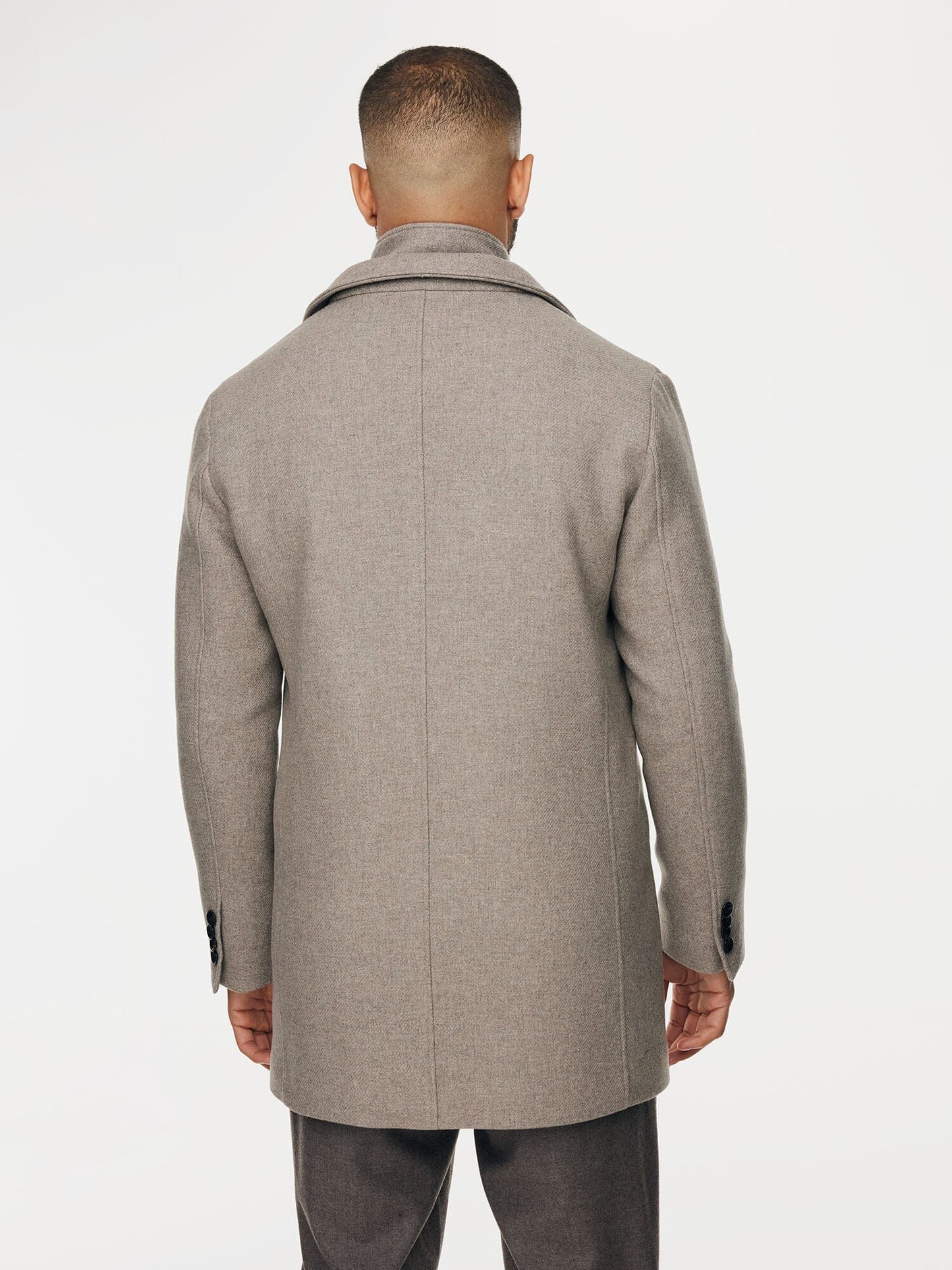
                  
                    GENTILUOMO - Wool Mantel Maurizio Beige Jassen Gentiluomo 
                  
                