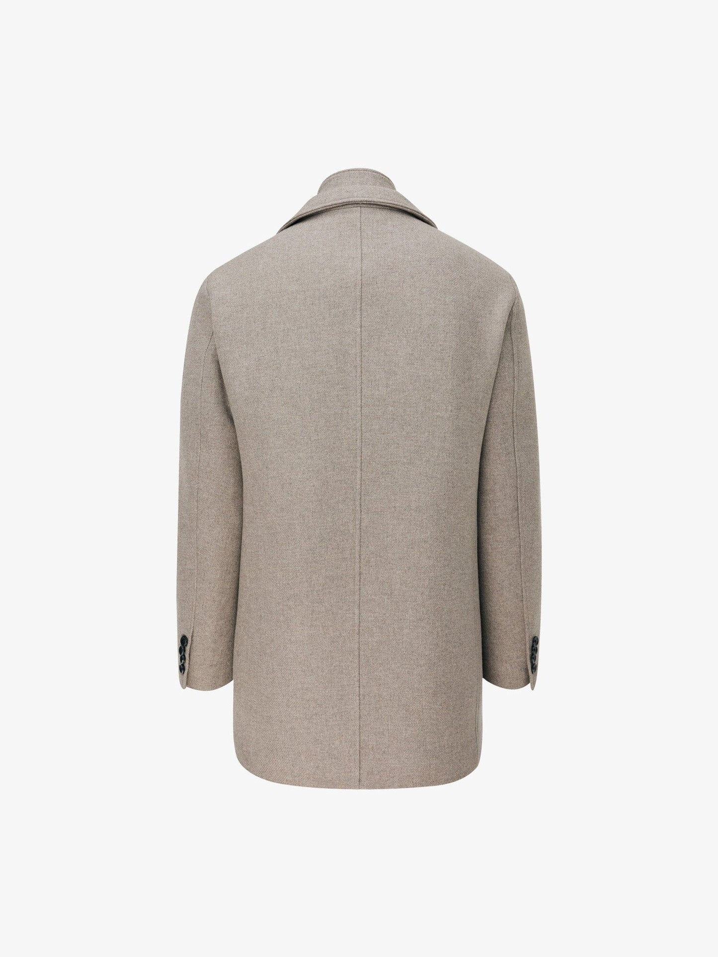 
                  
                    GENTILUOMO - Wool Mantel Maurizio Beige Jassen Gentiluomo 
                  
                