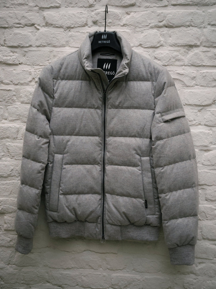 HETREGO - Jas Leonard Grijsbeige Jassen Hetrego 