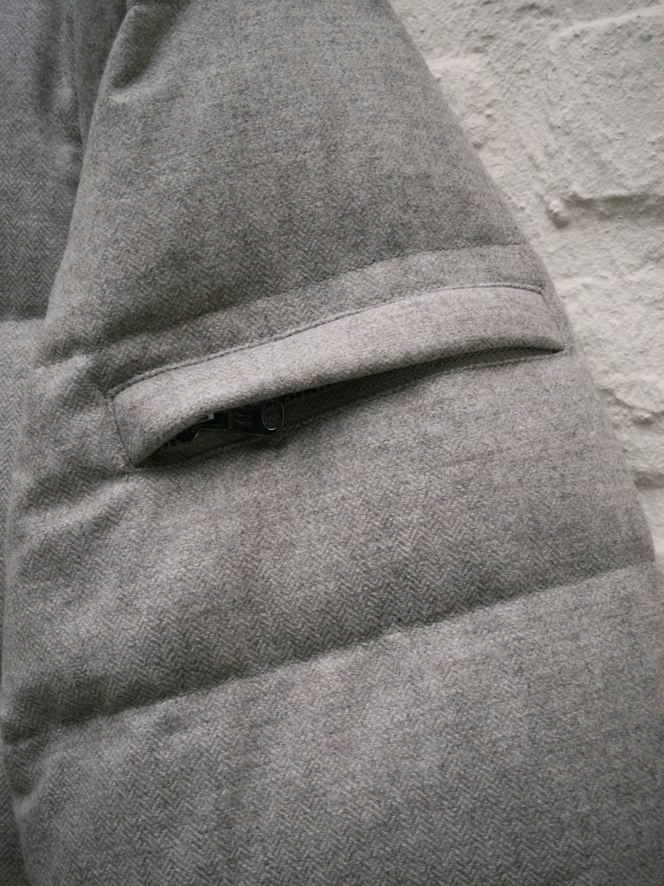 HETREGO - Jas Leonard Grijsbeige Jassen Hetrego 