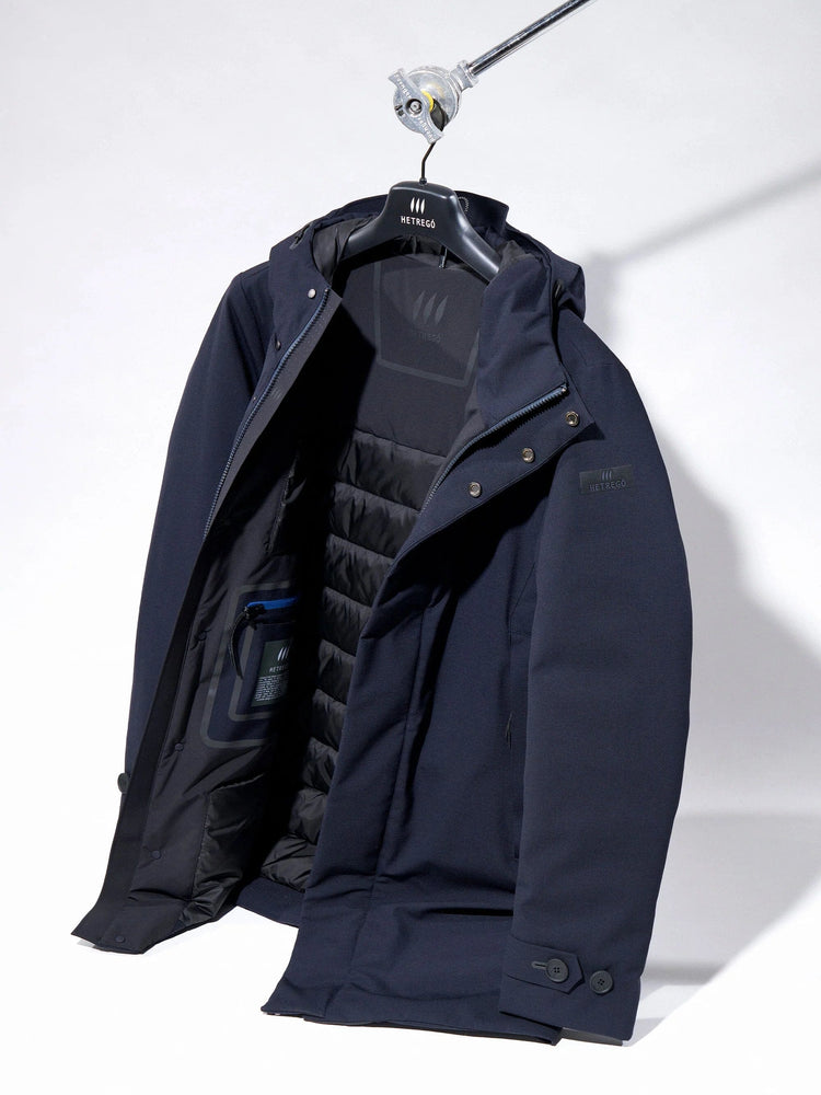 HETREGO - Winterjas Lothar Navy Jassen Hetrego 