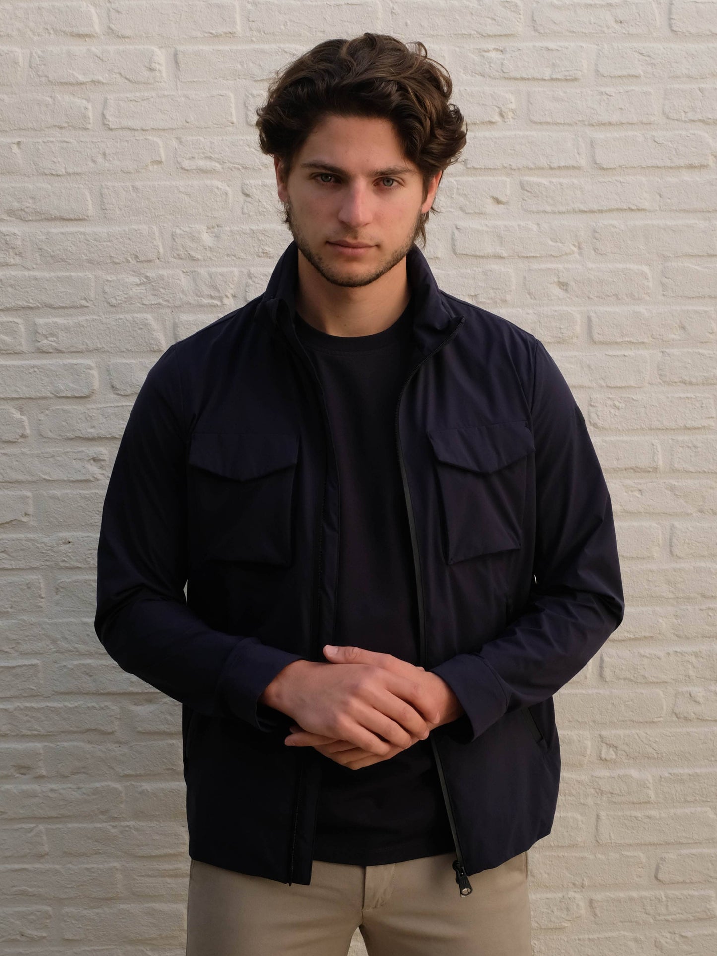 
                  
                    HETREGO - Zomerjas Allyn Donkerblauw Jassen Hetrego 
                  
                