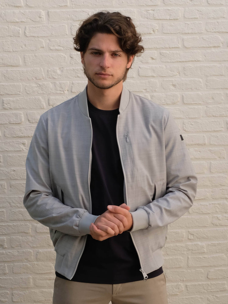 
                  
                    HETREGO - Zomerjasje Bomber Glenn Grijs Jassen Hetrego 
                  
                