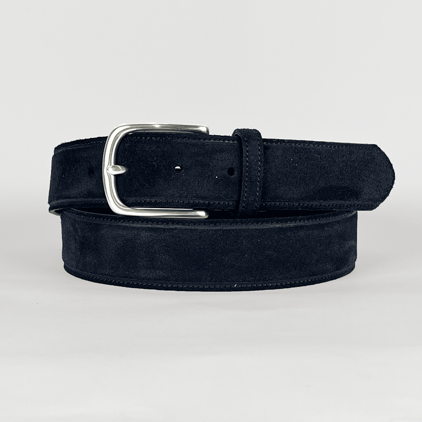 ICON - Riem Suede Donkerblauw riemen ICON 