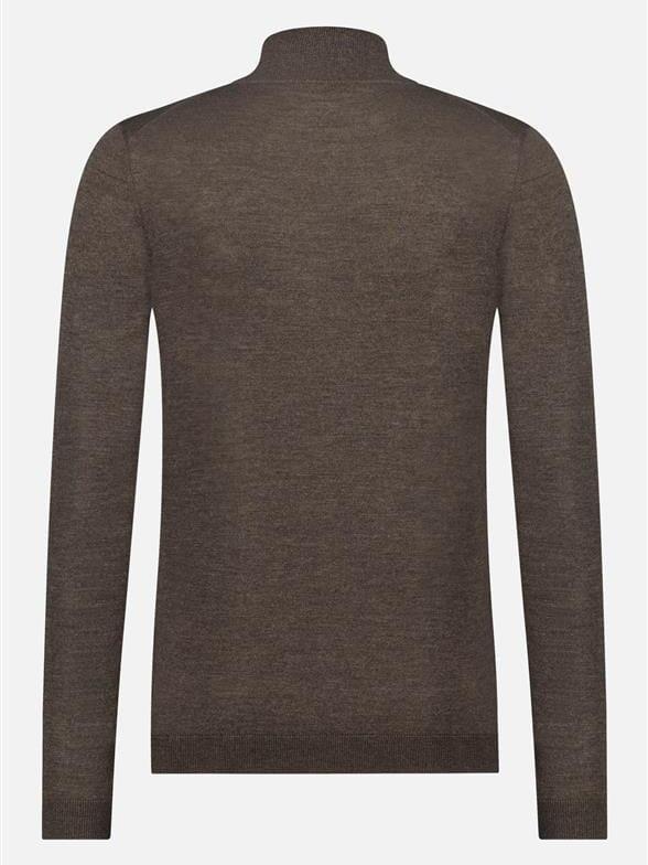 
                  
                    I'm Fine - Cardigan Zipper Extrafine Merino Brown Truien I'm Fine 
                  
                