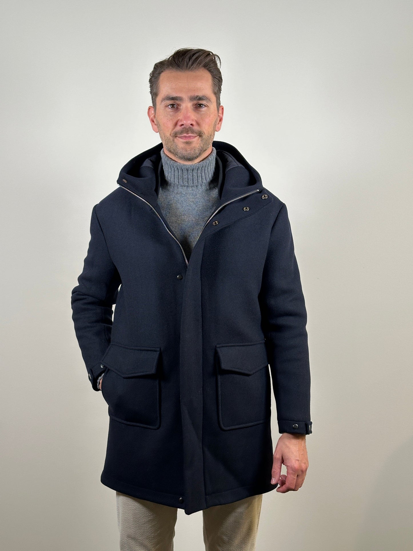 
                  
                    I'm Fine - Rolkraag Merino Cashmere Obsidian Truien I'm Fine 
                  
                