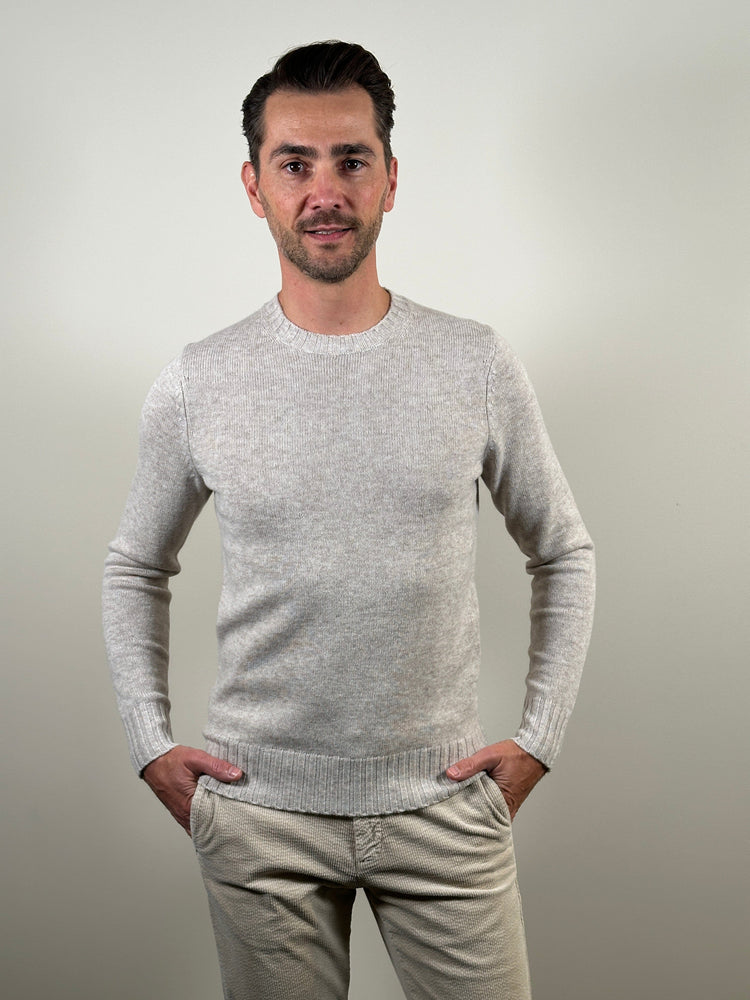 I'm Fine - Trui Merino Cashmere Porridge Truien I'm Fine 